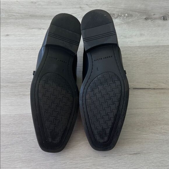 Perry Ellis Portfolio Ultrafoam Dalton 3 Shoes Black 9 EUC - Picture 4 of 6